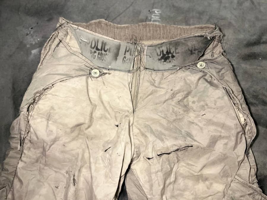 LOST PIECE — POLICE GANG MUSIC PANTS 01 photo 4